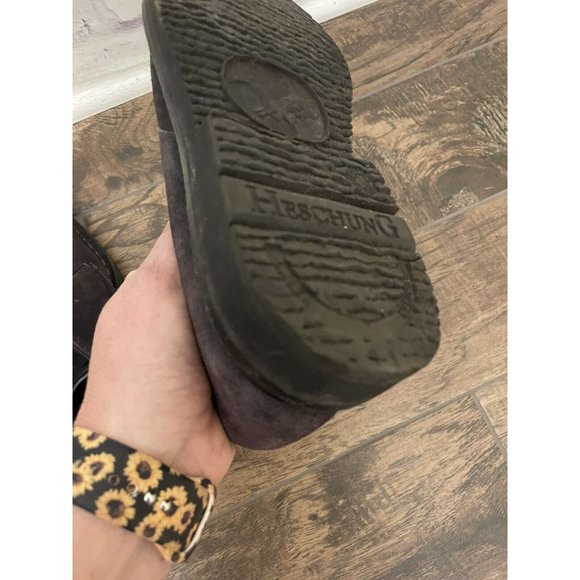 Heschung Genet Desert Brown Chuka Suede Dress Boots UK Size 7.5 US size 9 - Picture 8 of 14